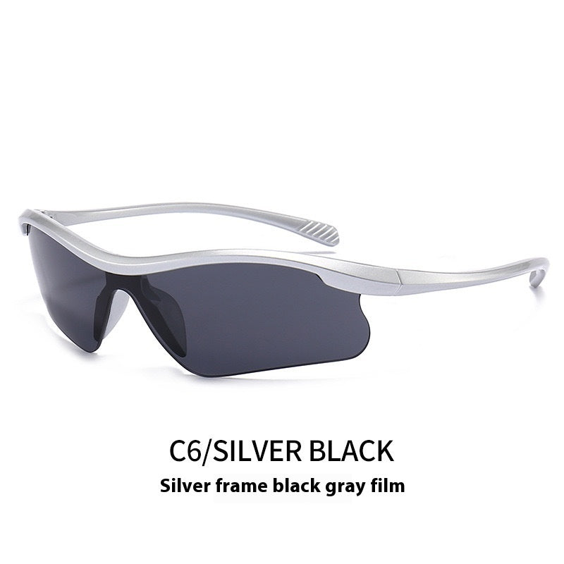 Future Technology Sense Wind Hot Girl Riding Super Light Sun Glasses