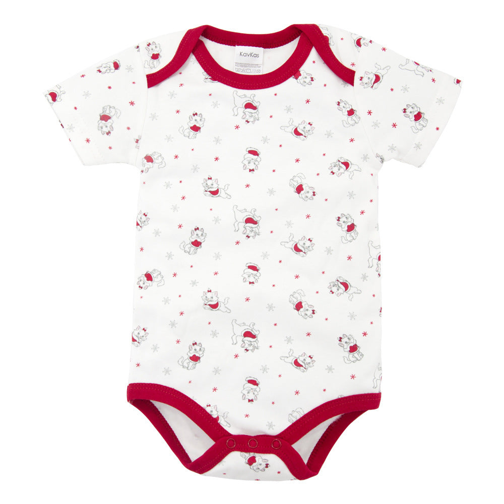 Infant clothing cotton short-sleeved