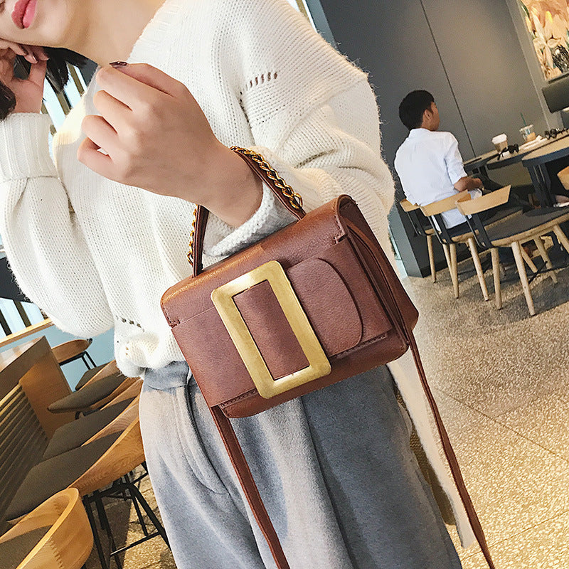 New ladies handbags retro bag Vintage handbag Crossbody Bag Korean one generation