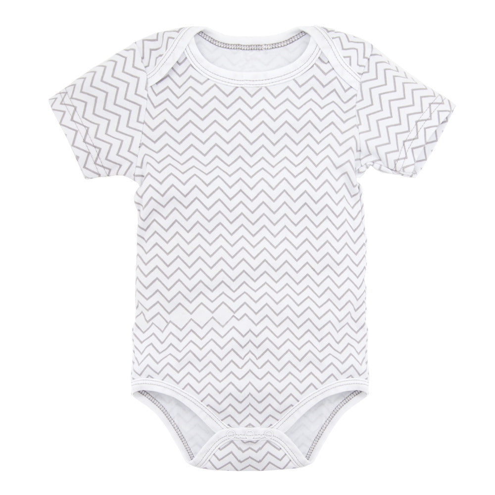 Infant clothing cotton short-sleeved