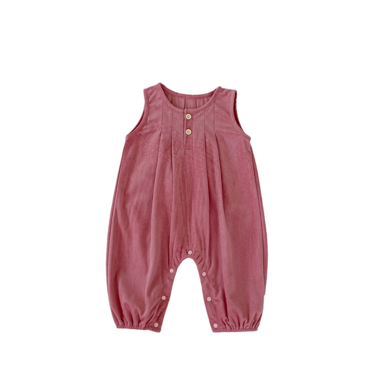 Sleeveless Strap Trousers Baby Autumn Clothing