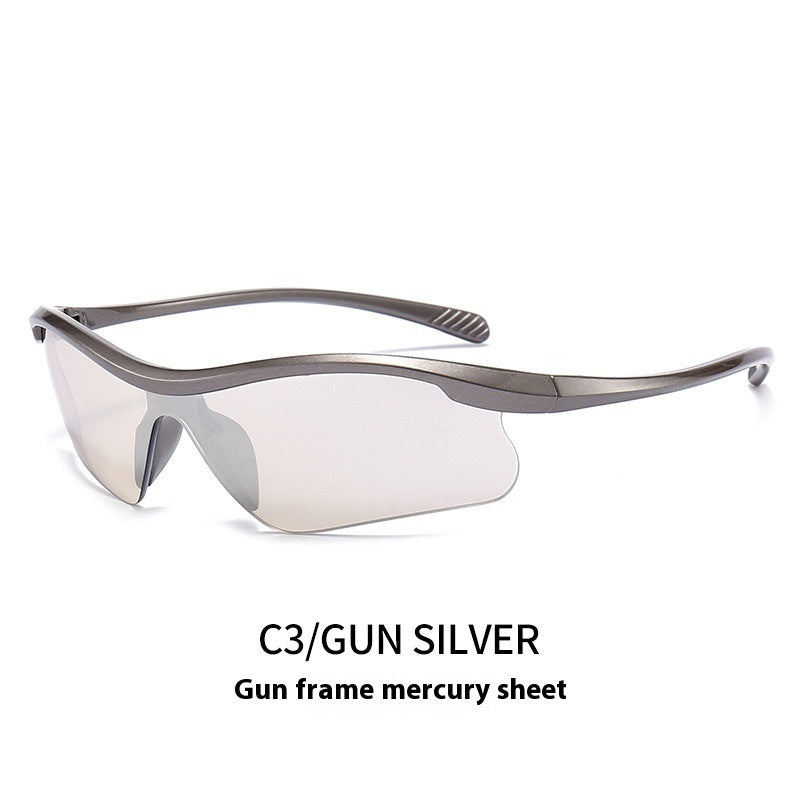 Future Technology Sense Wind Hot Girl Riding Super Light Sun Glasses