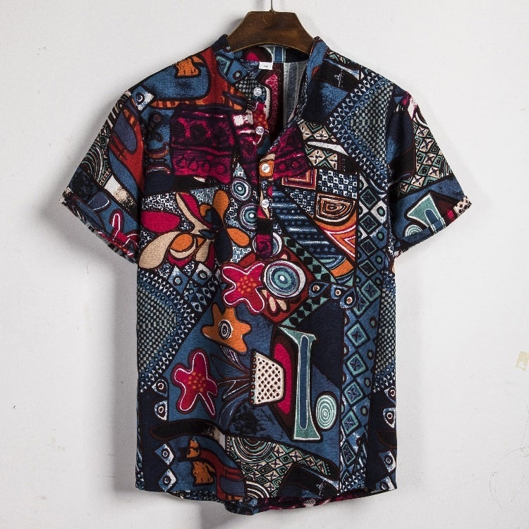 Men's Bamboo And Linen Shirt