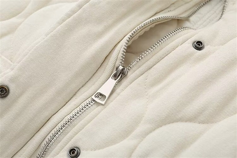 Autumn And Winter Loose Women's Wear Cotton-padded Jacket Vest