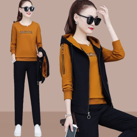 Three-piece hoodie set