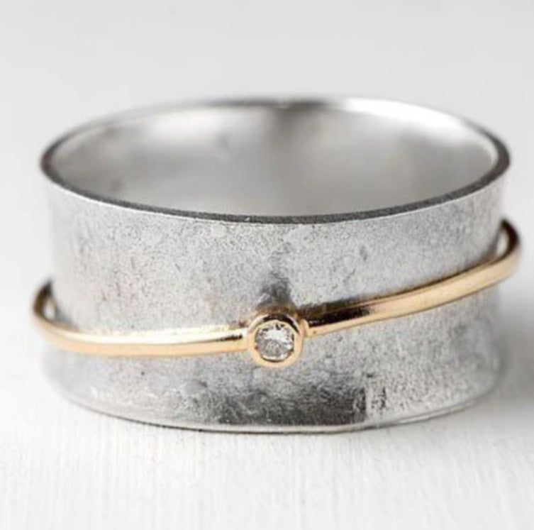 Women's Simple Fashion Personality Vintage Style Ring