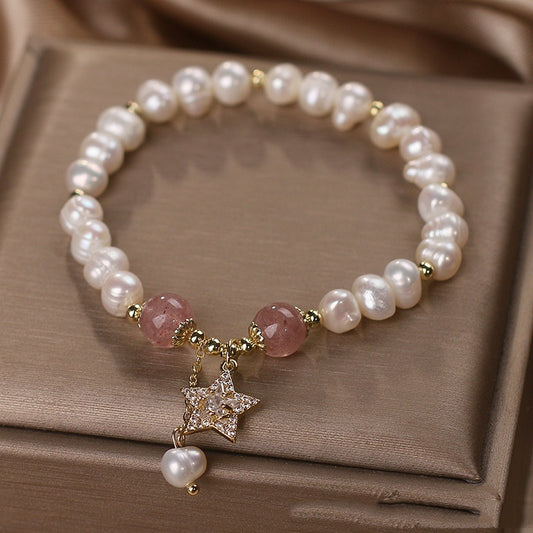 Natural Freshwater Pearl Bracelet Affordable Luxury Fashion