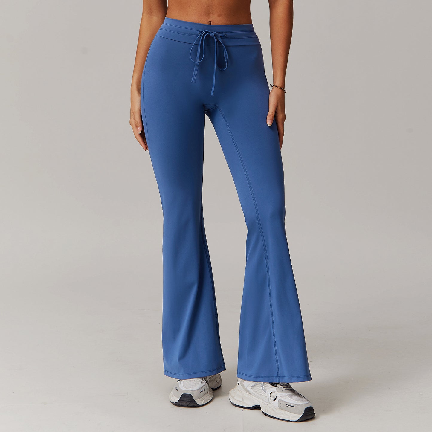 High Waist Hip Lift Yoga Bell-bottom Pants Belly Contracting