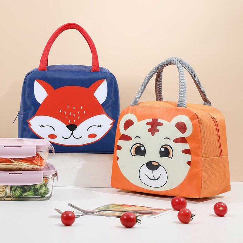 New Cartoon Lunch Box Portable Cooler Bag