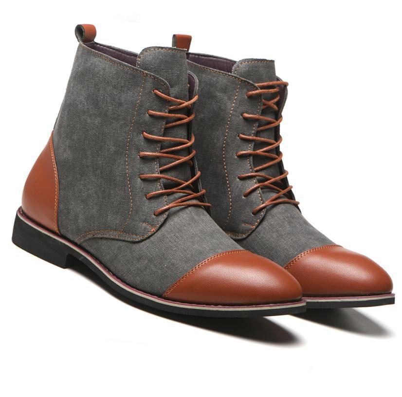 Autumn Winter Men Shoes Plus Size 47 48 Size Boots