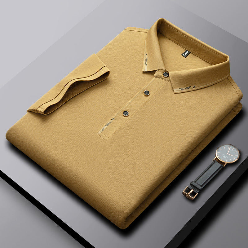 Summer Polo Shirt Comfortable Breathable Cool Feeling Men