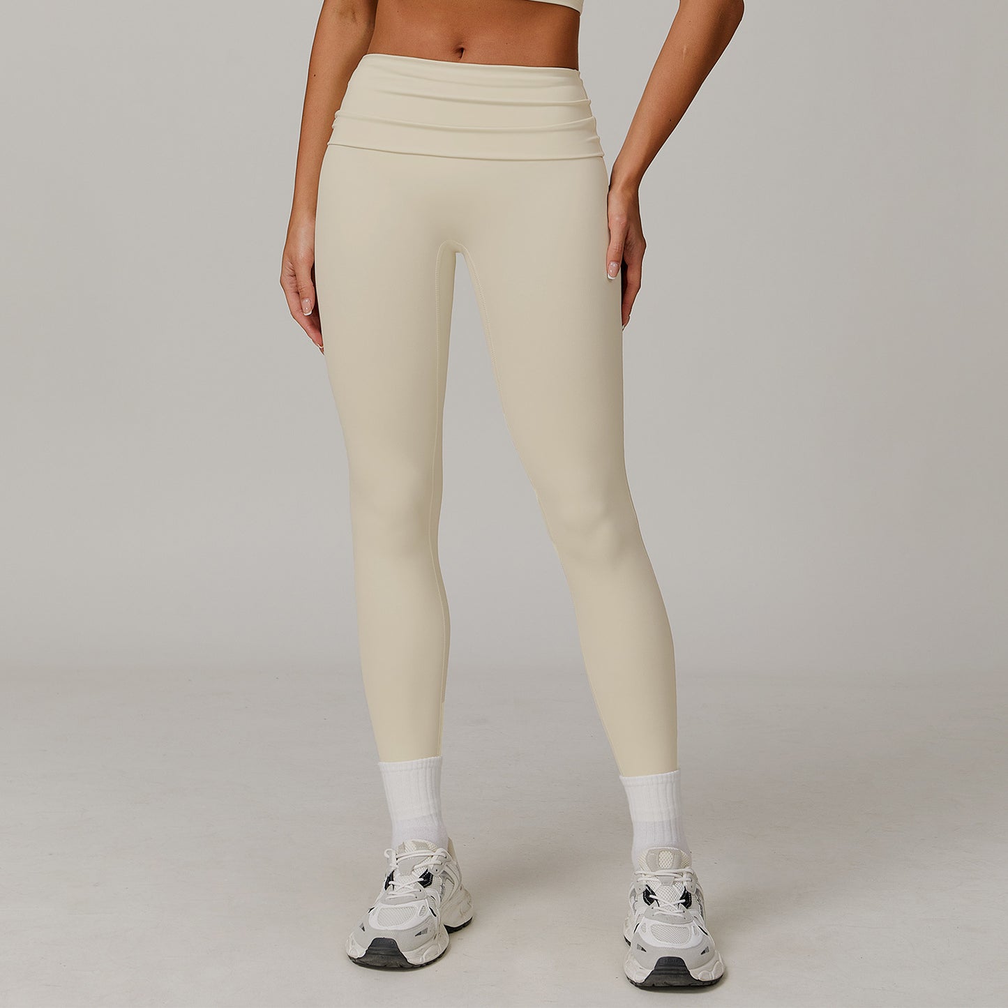 Waist Turning Head Tight High Waist Yoga Pants Hip Lifting All-match