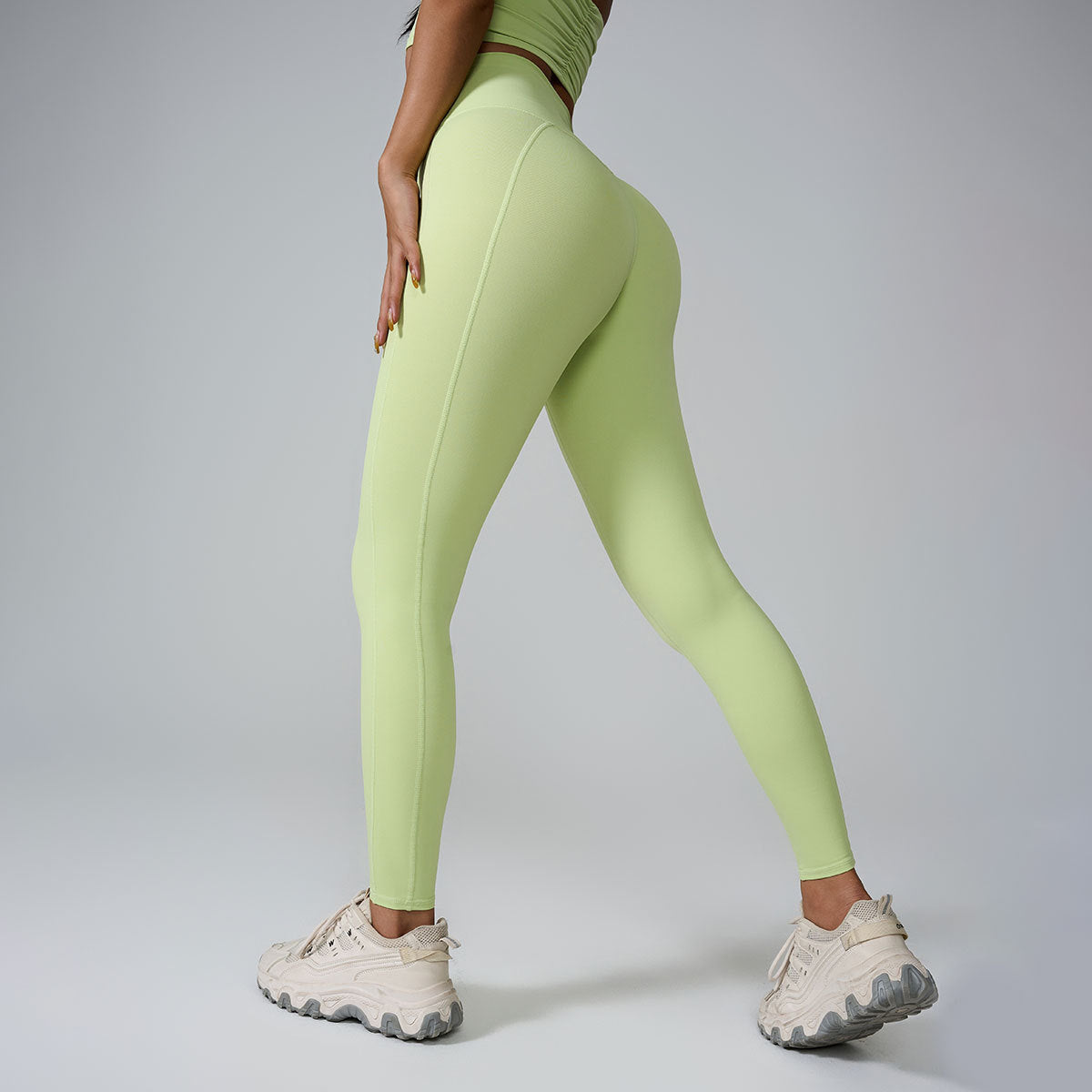 Skinny Yoga Pants High Waist Tight Hip Lifting Sport Trousers