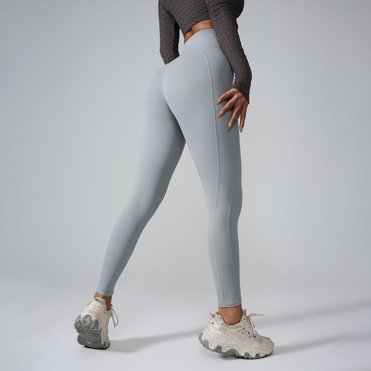 Skinny Yoga Pants High Waist Tight Hip Lifting Sport Trousers