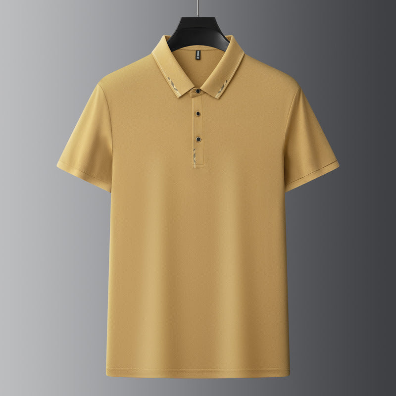 Summer Polo Shirt Comfortable Breathable Cool Feeling Men