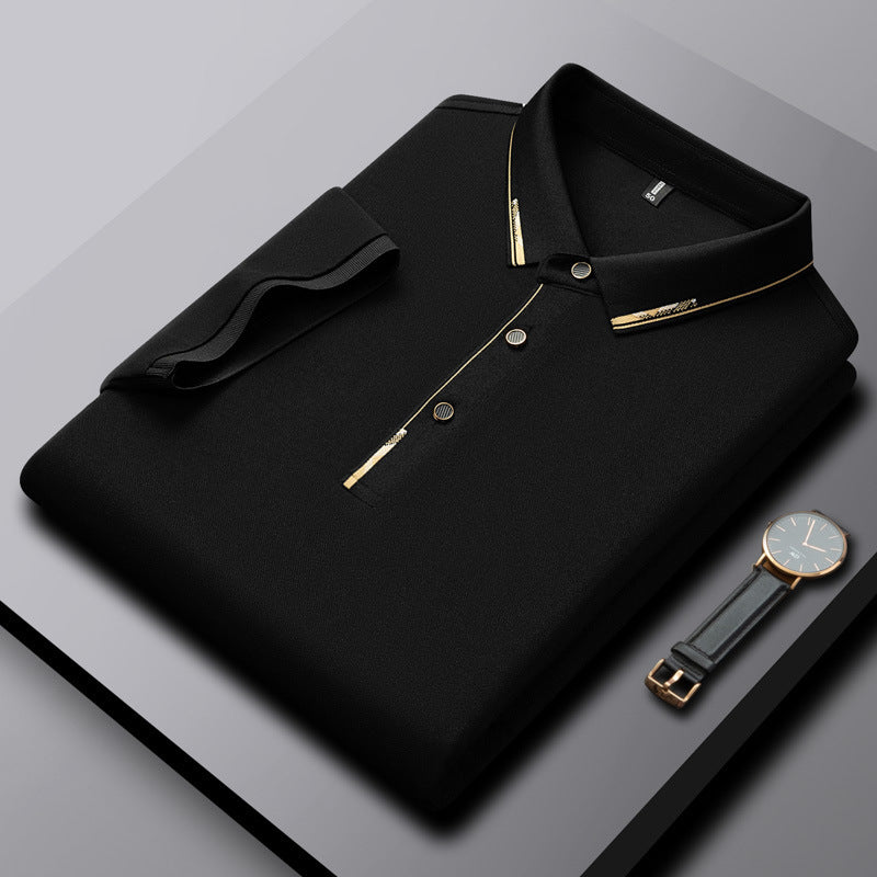 Summer Polo Shirt Comfortable Breathable Cool Feeling Men