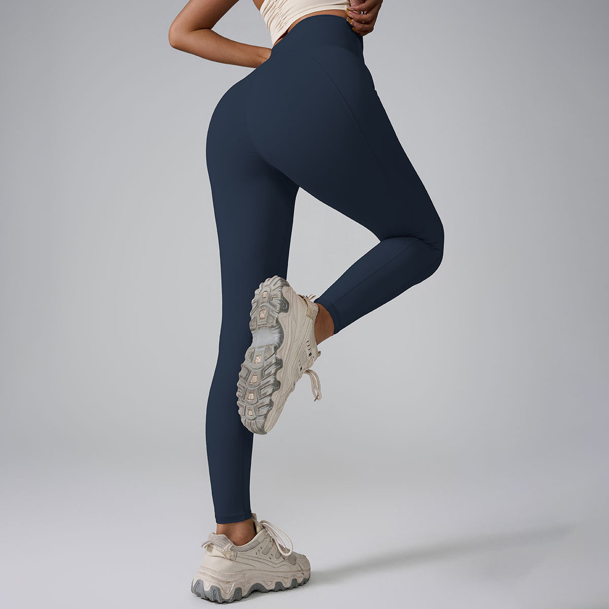 Skinny Yoga Pants High Waist Tight Hip Lifting Sport Trousers