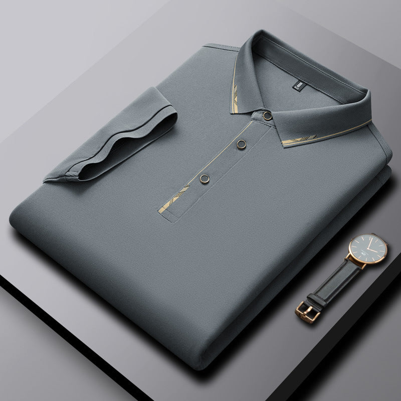 Summer Polo Shirt Comfortable Breathable Cool Feeling Men
