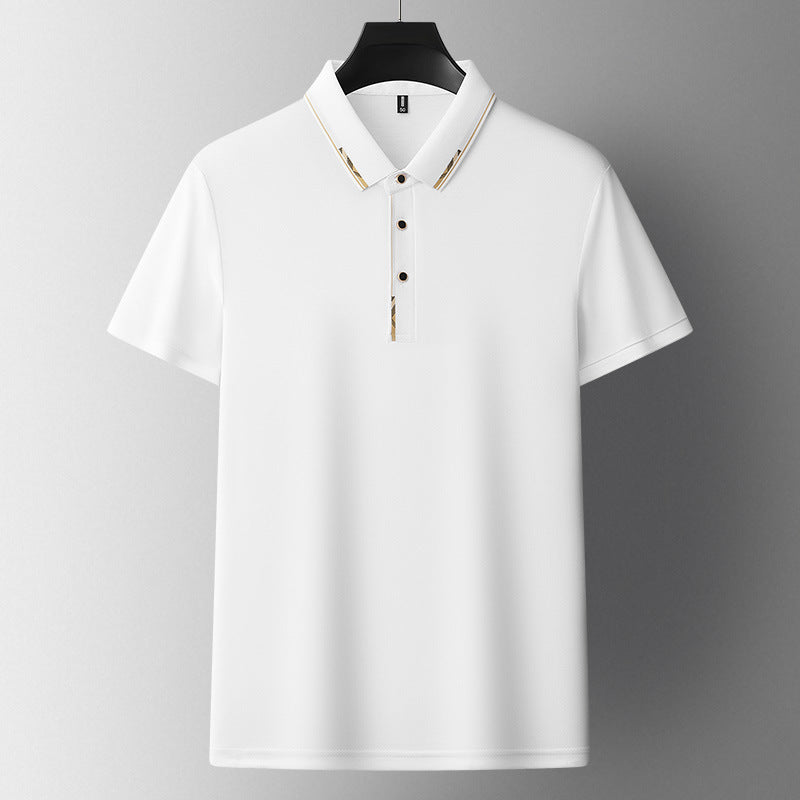 Summer Polo Shirt Comfortable Breathable Cool Feeling Men