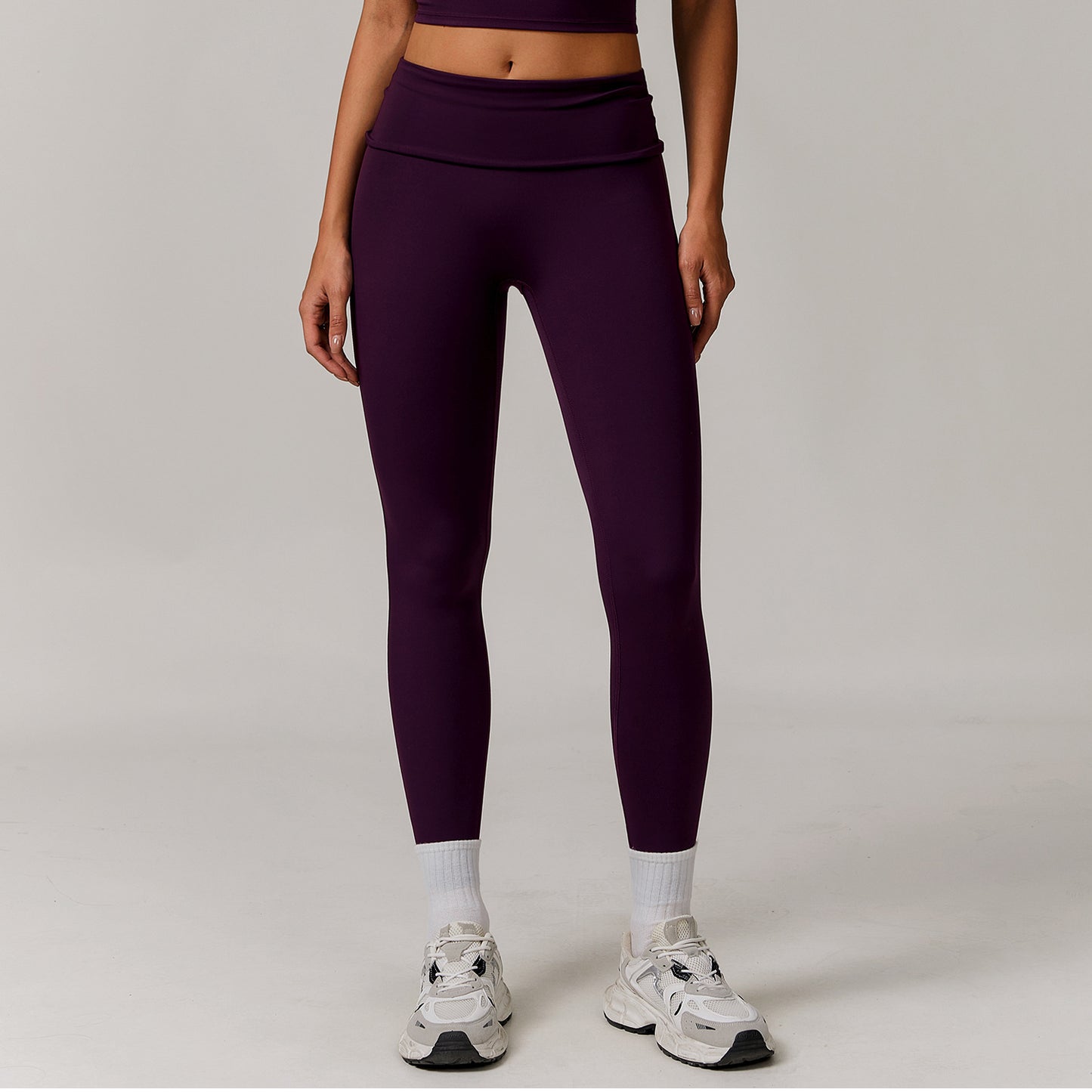 Waist Turning Head Tight High Waist Yoga Pants Hip Lifting All-match