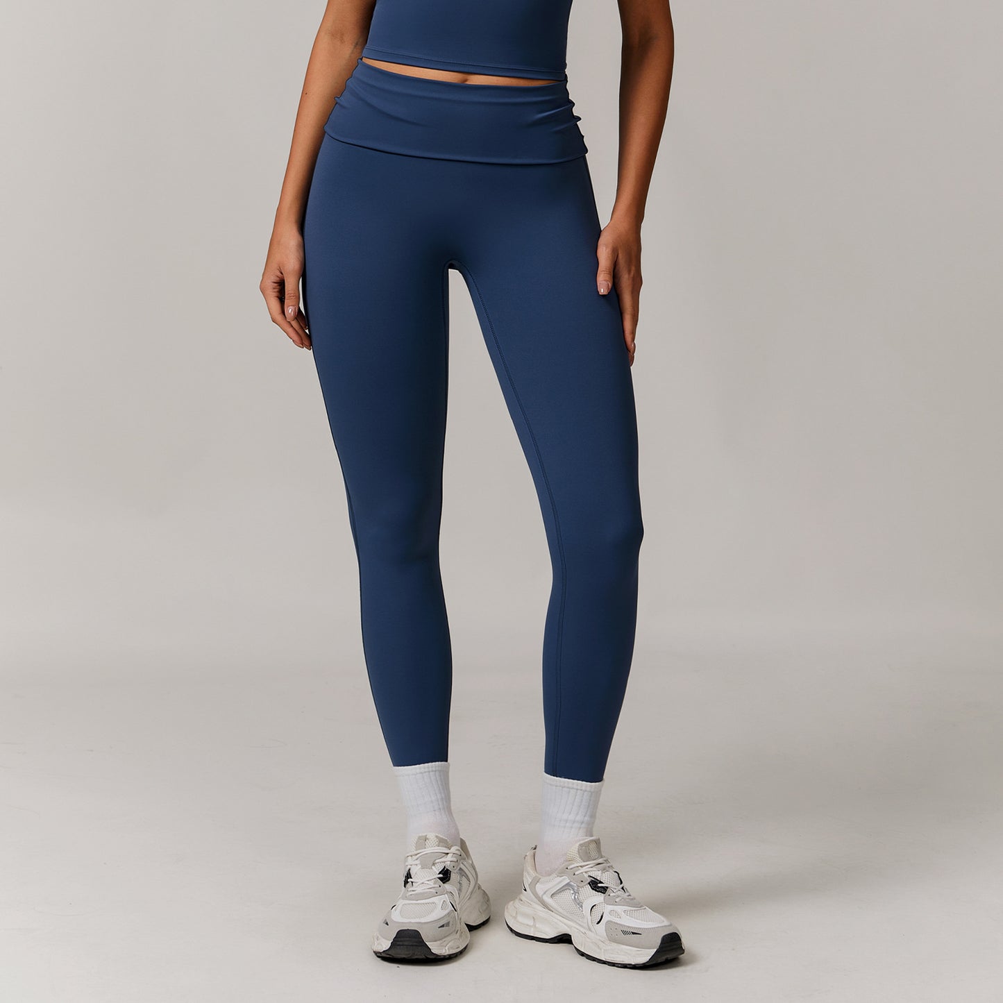 Waist Turning Head Tight High Waist Yoga Pants Hip Lifting All-match