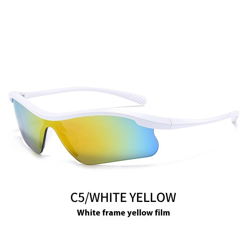 Future Technology Sense Wind Hot Girl Riding Super Light Sun Glasses