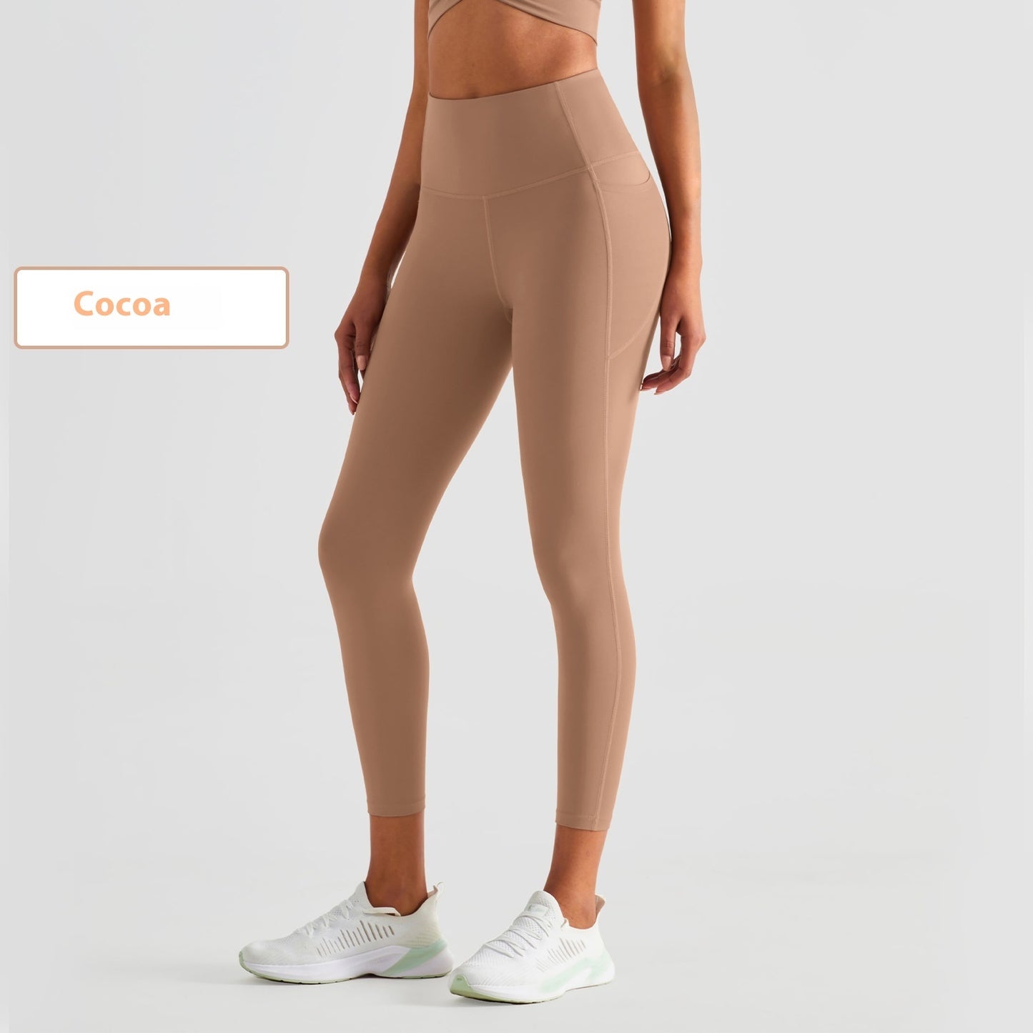 Fashion New Nude Feel Sports Tights For Women