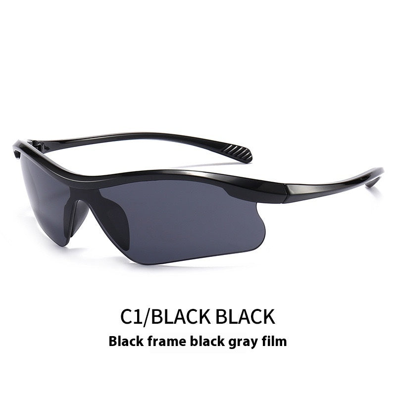 Future Technology Sense Wind Hot Girl Riding Super Light Sun Glasses