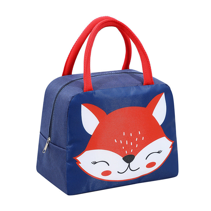 New Cartoon Lunch Box Portable Cooler Bag