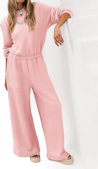 European And American Fashion Sports And Leisure Long Sleeve Solid Color Backless Sweater Jumpsuit Suit Women